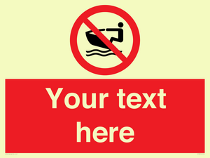 Custom No personal water craft